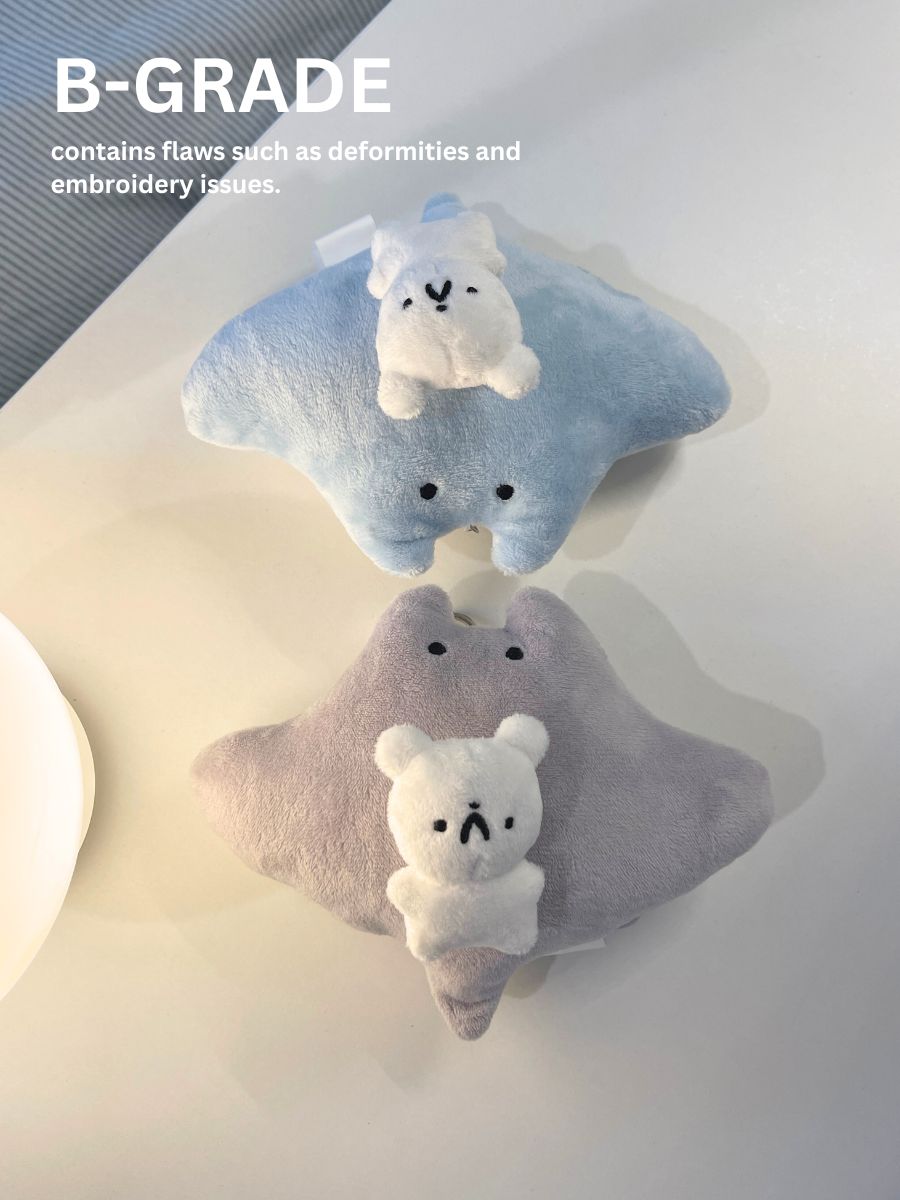 Perfectly Imperfect Ray Plushie Set (READ DESCRIPTION)