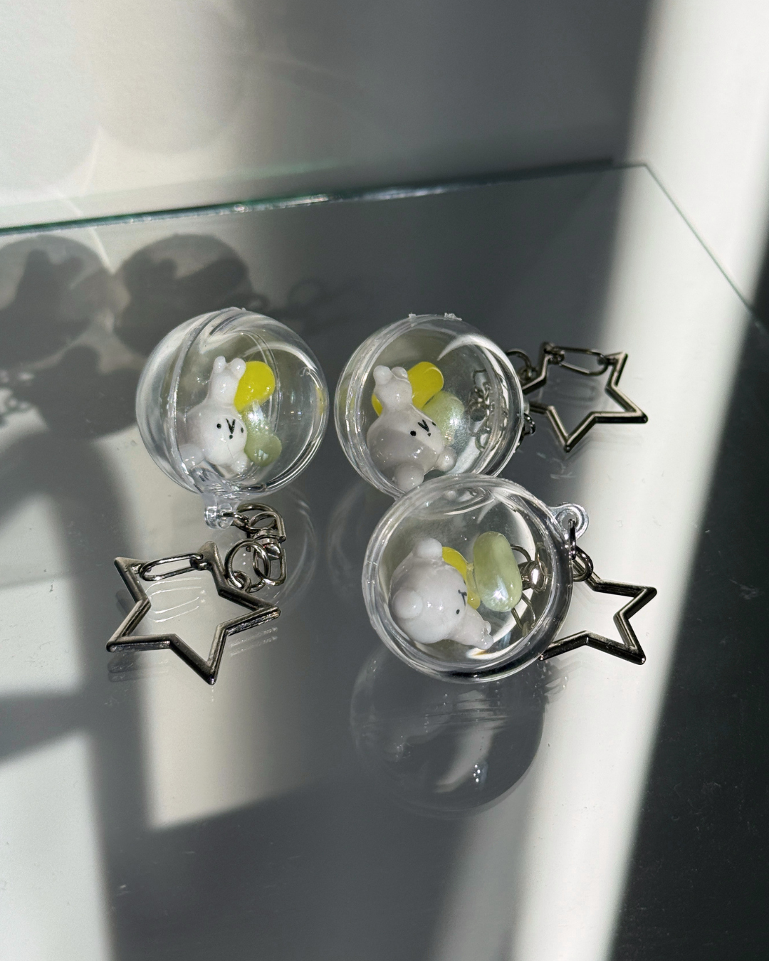 Bubble Shaker Keychain