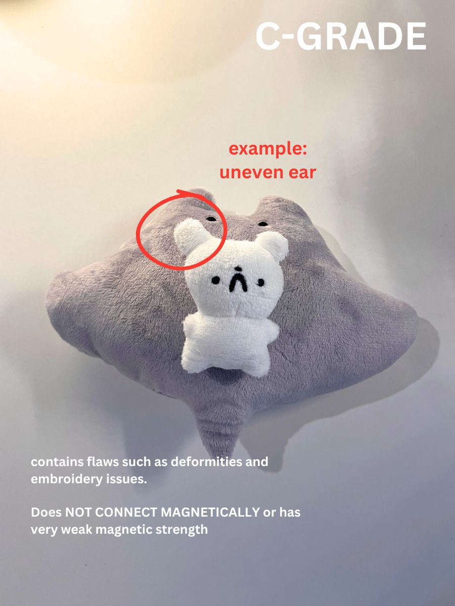 Perfectly Imperfect Ray Plushie Set (READ DESCRIPTION)