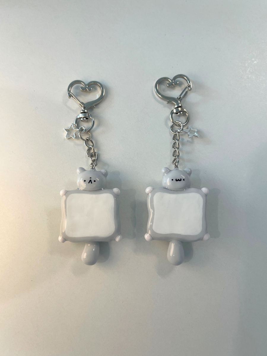 Magnetic Flying Squirrel Couple Keychains