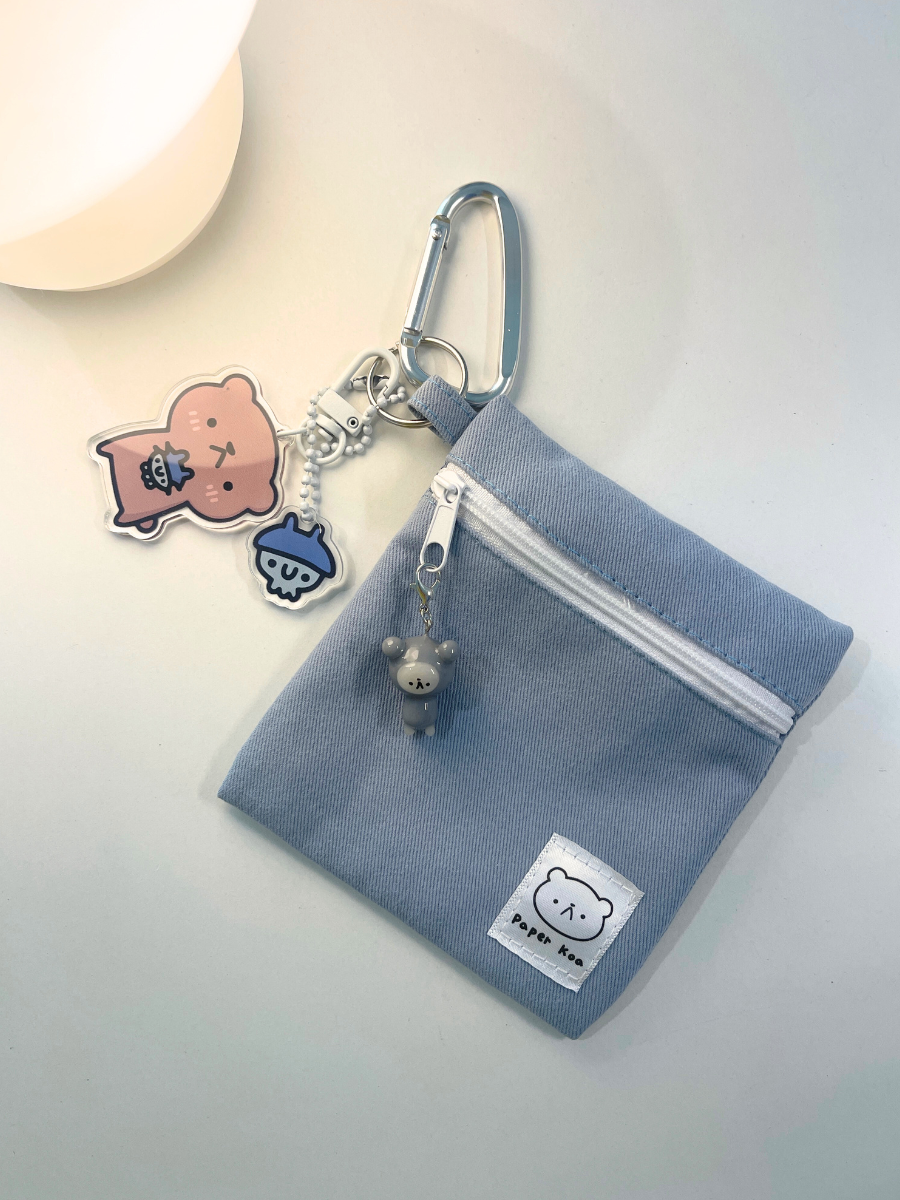 Bear Gremlin Zipper Charm