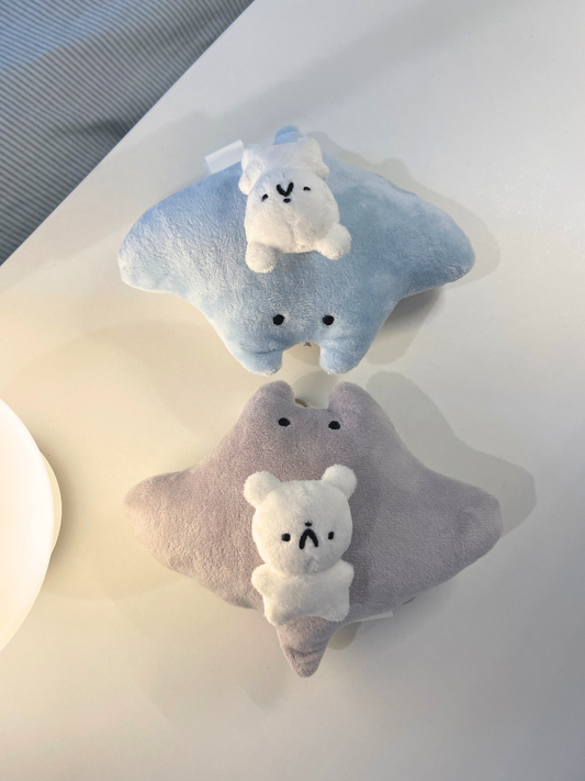 Magnetic Ray Plushie Set (read description)