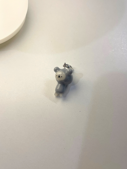Bear Gremlin Zipper Charm