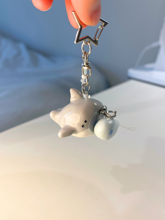 Magnetic Whale Shark & Fish Keychain Set