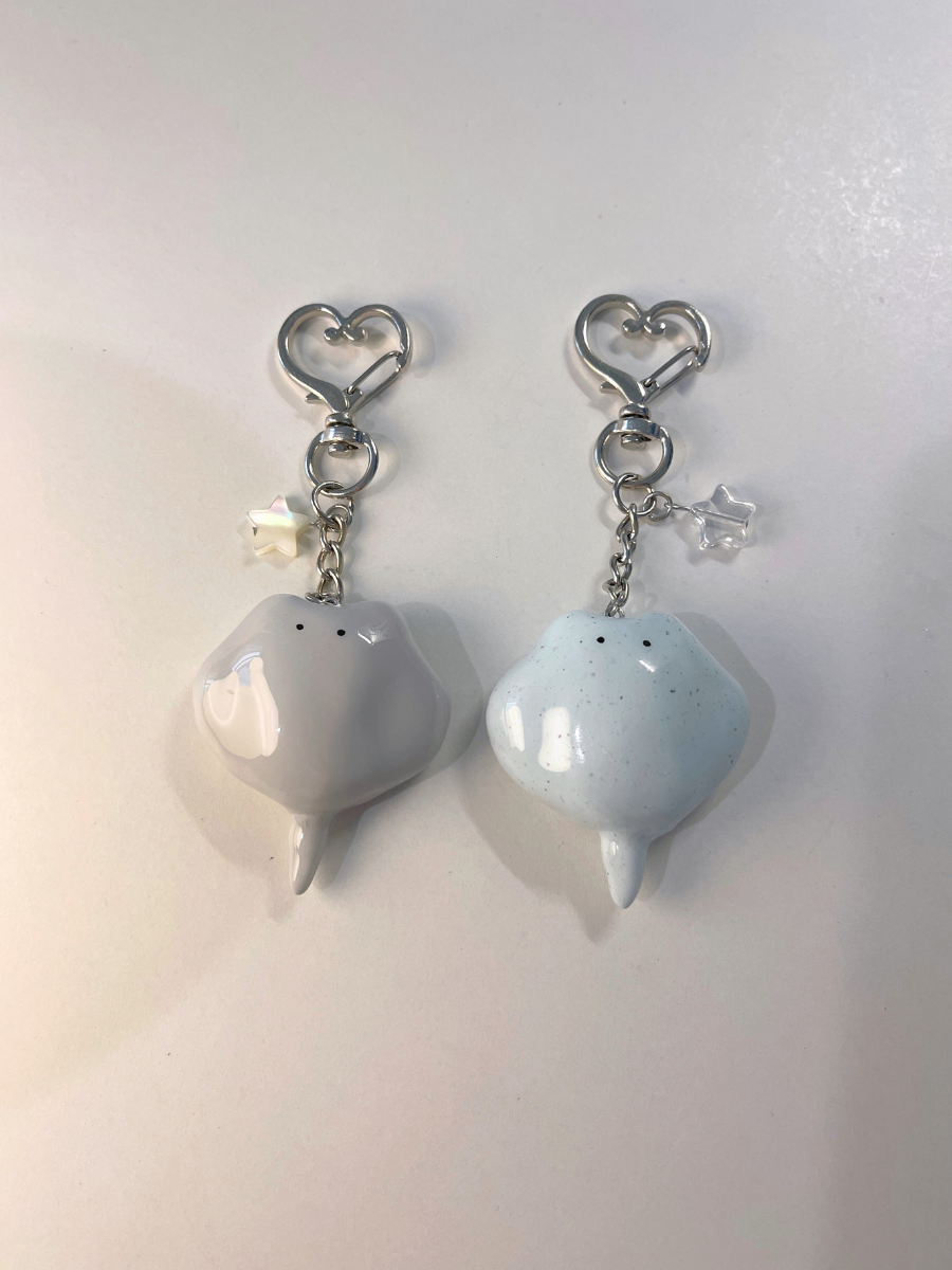 Magnetic Stingray Keychain Set (Mint Choco Edition)
