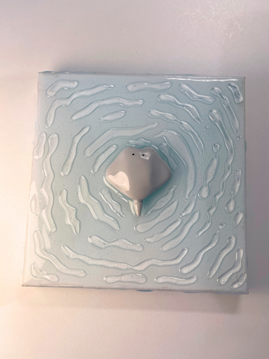 The Lone Ray Canvas