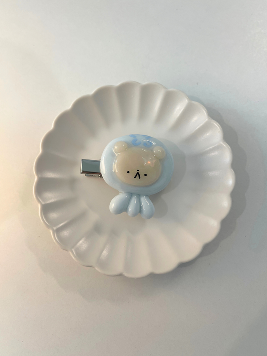 Jellyfish Hair Clip