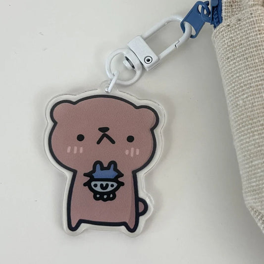 Koa Acrylic Keychain