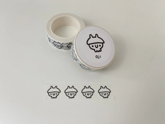 Oji Washi Tape (Black & White)